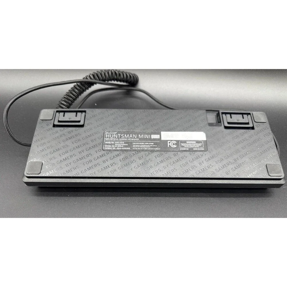Razer Huntsman Mini Black With White Keys Wired Keyboard RZ03-0339